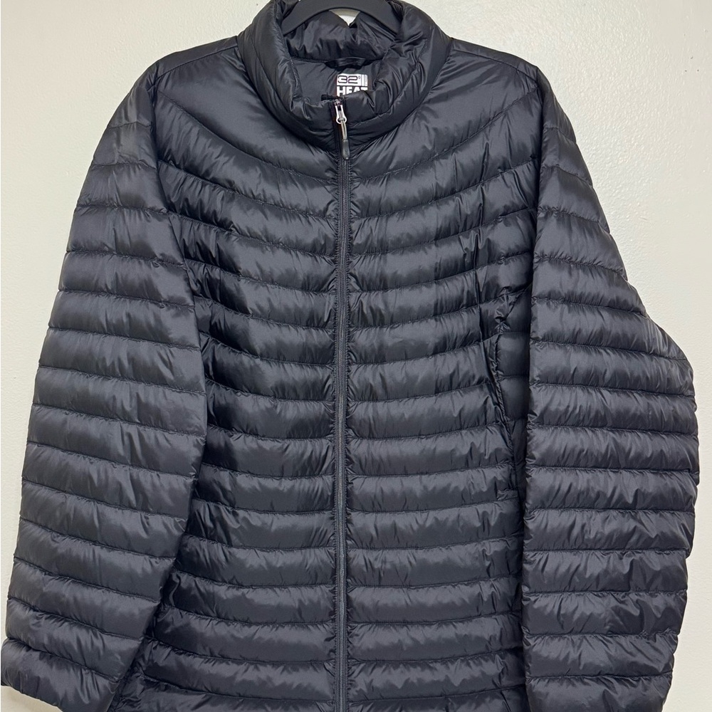 Black Puffer Jacket Plus Size